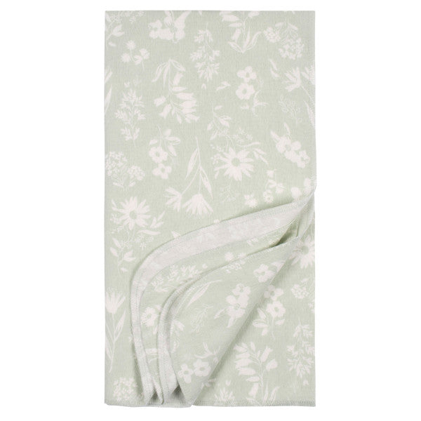 Gerber Baby 4-Pack Flannel Receiving Blanket (One Size, Wildflower)