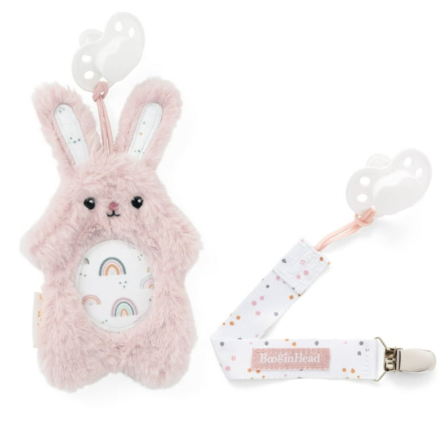 BooginHead PaciPal Pacifier Pink Bunny
