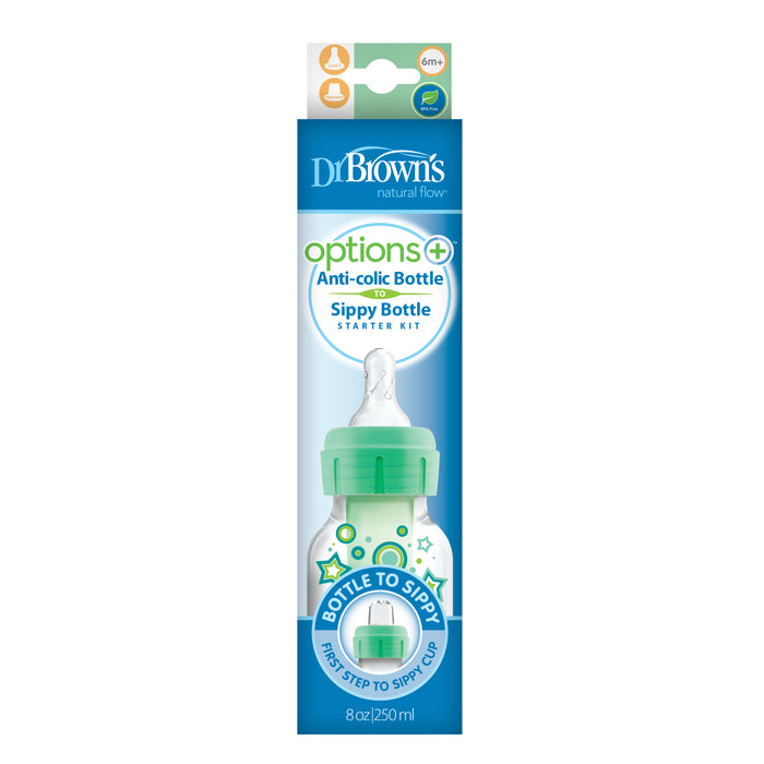 Dr. Brown's Options+ Bottle to Sippy Cup Starter Set