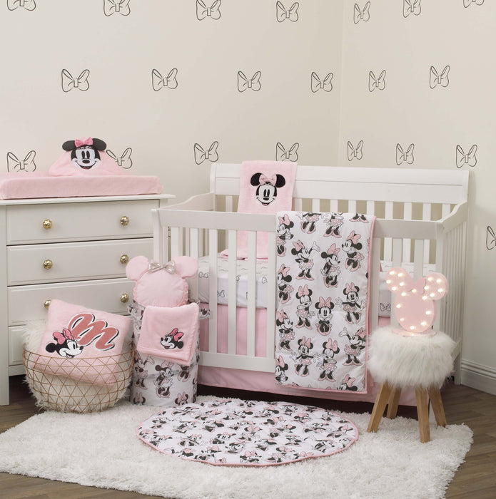 Disney Minnie Mouse 6pc Crib Bedding Set