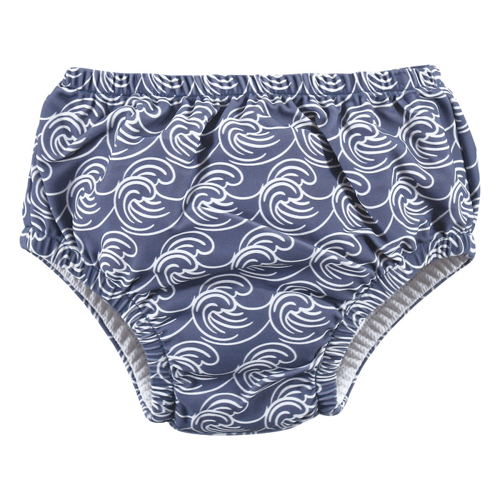 Hudson Baby Infant Boy Swim Diapers, Tropical