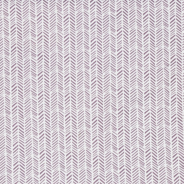 Trend Lab Lilac Herringbone Deluxe 100% Cotton Flannel Fitted Crib Sheet
