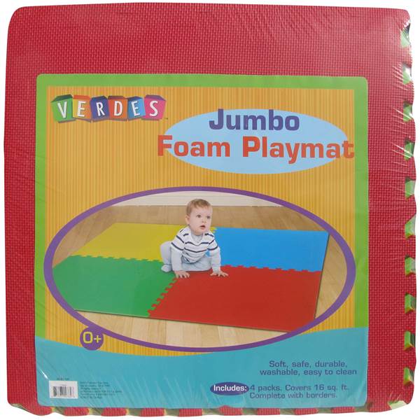 Verdes Jumbo Foam Playmat Pack