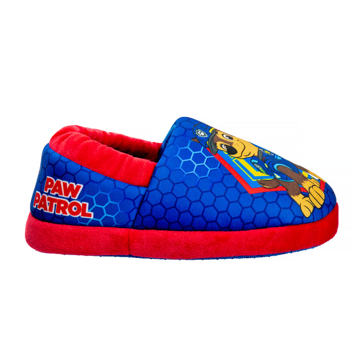 Nickelodeon Paw Patrol Boys Slip On Slippers Blue/Red