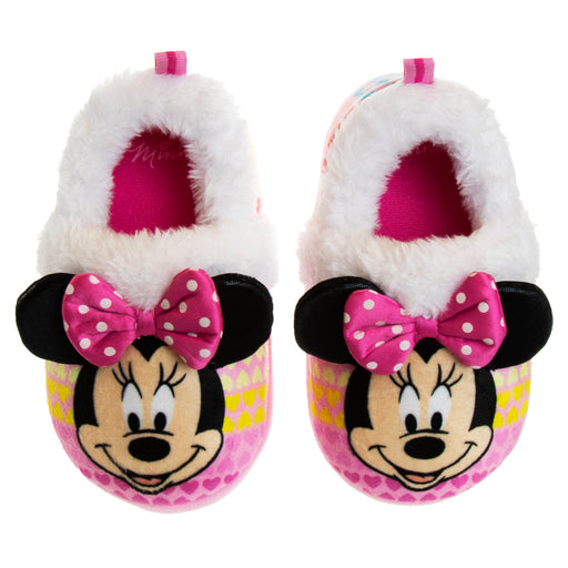 Disney Minnie Mouse "Colors of Love" Toddler Girls' Slippers