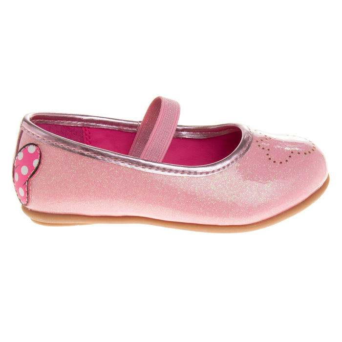 Disney Minnie Mouse Toddler Girls' Flat Shoes Pink