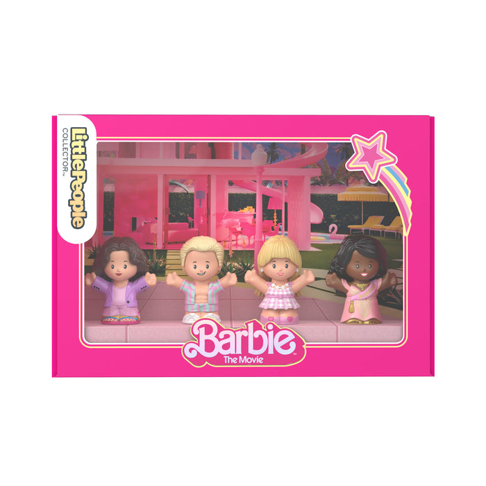 Fisher Price Little People Collector Barbie: The Movie Special Edition Set 4 pk