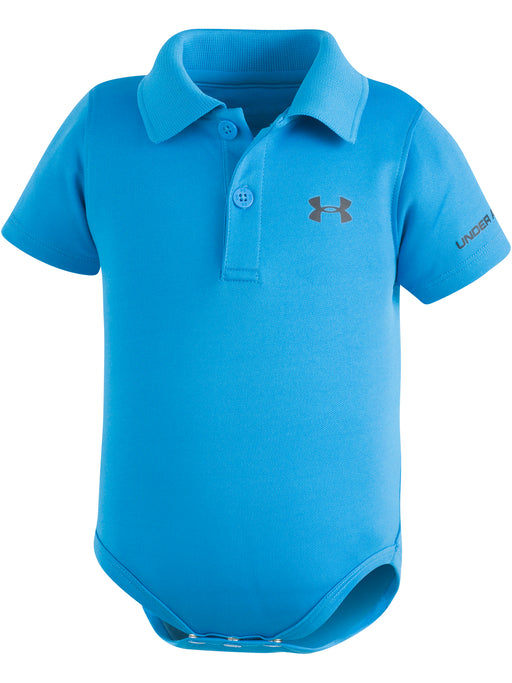 Under Armour Polo Bodysuit in Pool Blue