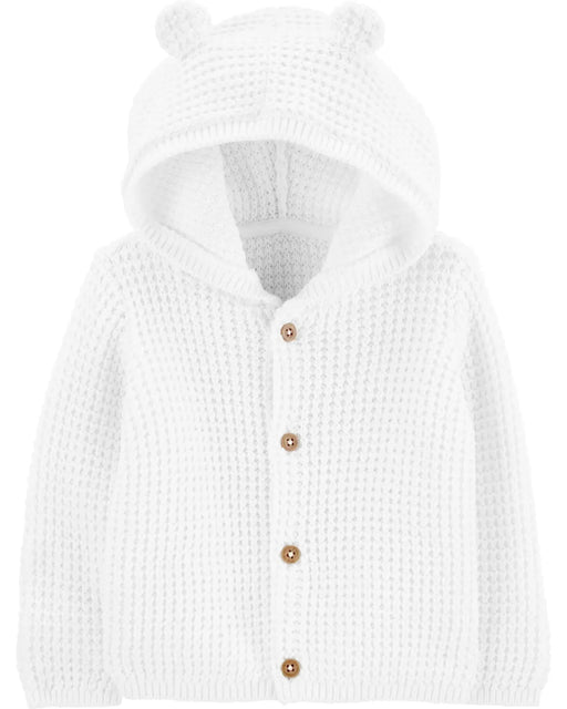 Carter's Baby Hooded Cardigan - Ivory