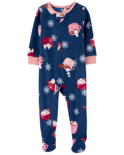 Carter's Baby 1-Piece Hot Cocoa Fleece Footie Pajamas