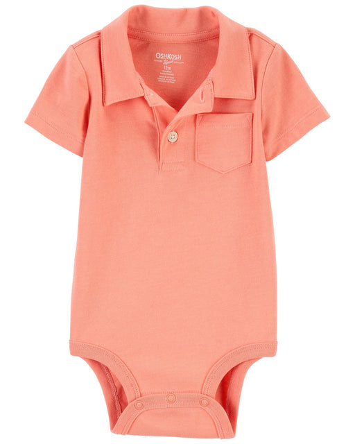 Oshkosh Baby Pocket Henley Jersey Bodysuit