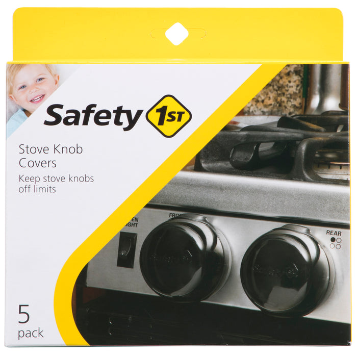 Safety 1st Stainless Steel Stove Knob Covers, Pack of 5