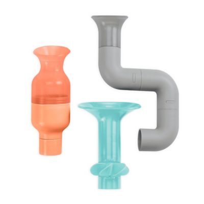 Boon Tubes Builder Bath Toys Set (Pack of 3)
