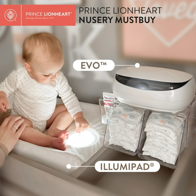 Prince Lionheart Illumipad Changing Pad and Cover