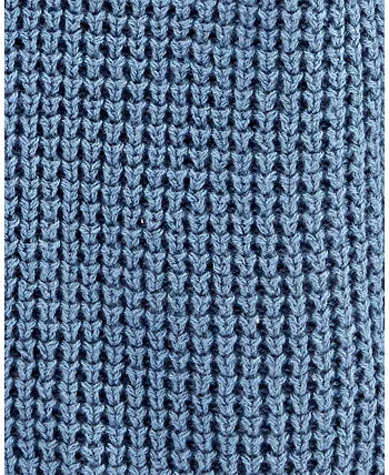 Carter's Baby Boys Hooded Cotton Cardigan - Blue