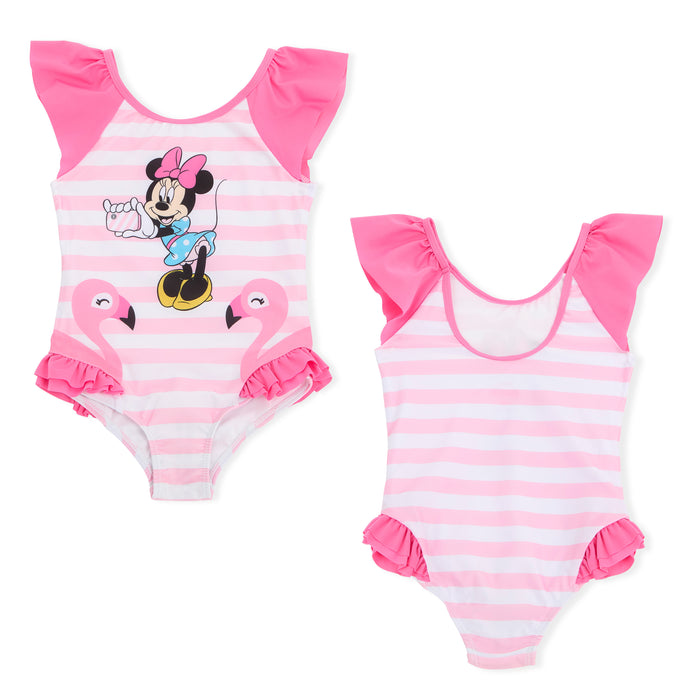 Disney's Minnie Mouse Pink 1 Piece Swimsuit