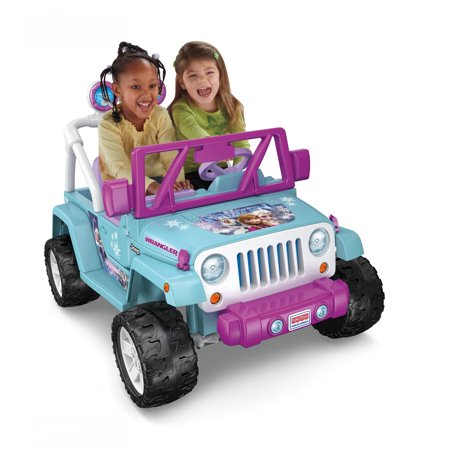 Power Wheels Disney Frozen Jeep Wrangler by FIsher Price