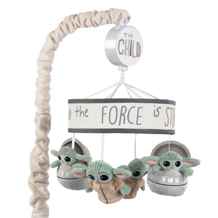 Lambs & Ivy Star Wars The Child/Baby Yoda Musical Crib Mobile Soother Toy