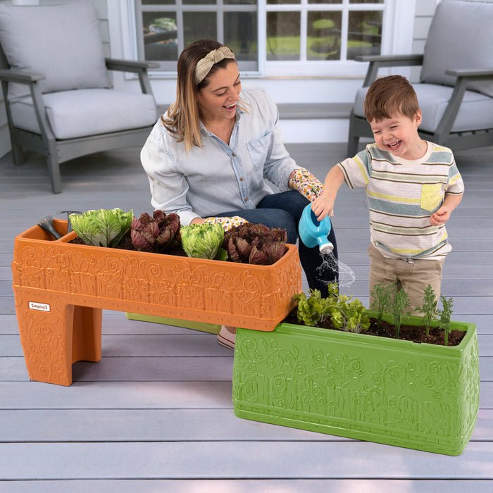 Simplay3 Seed to Sprout Slide and Store Two Level Planter