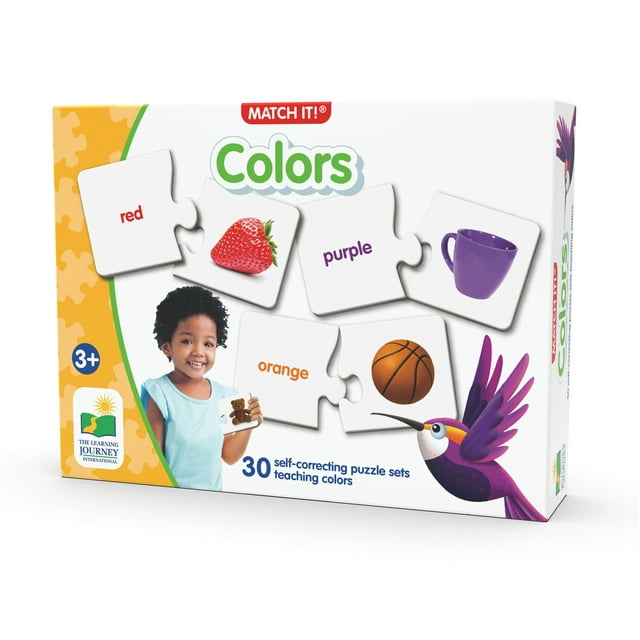 The Learning Journey Puzzles - Colors Match It! 30-Piece Puzzle Cards