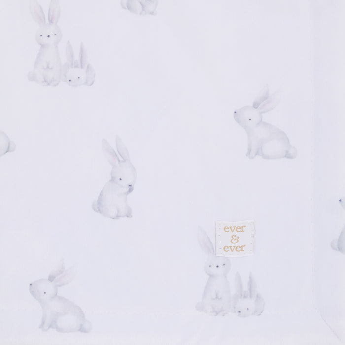 Ever & Ever Sweet Bunny Sherpa Baby Blanket