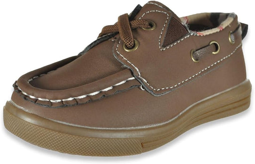 Stepping Stones Baby Boys' Boat Shoes - Brown