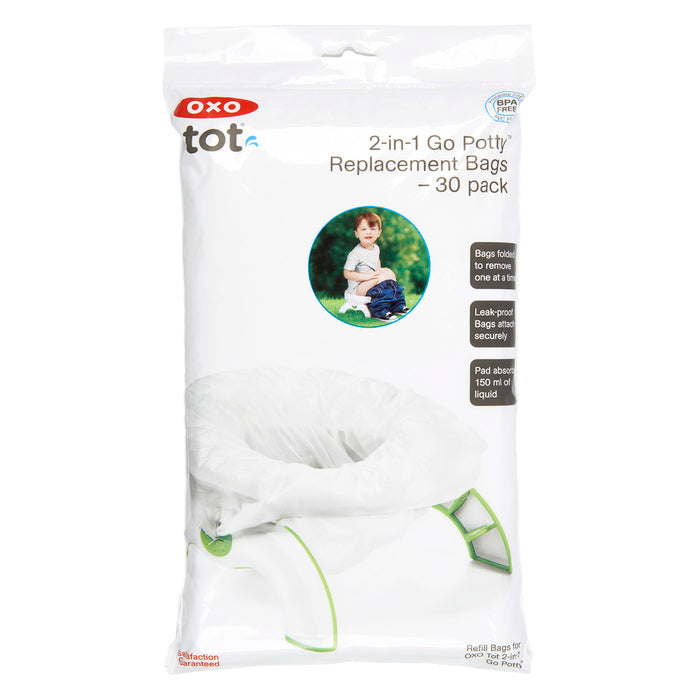OXO Tot 2-in-1 Go Potty Refill Bags - 30 Pack