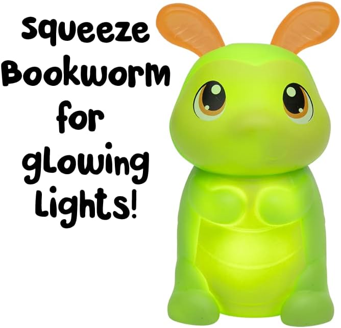 Playskool Glo Friends Stink or Swim - Storytime Book with Bookworm