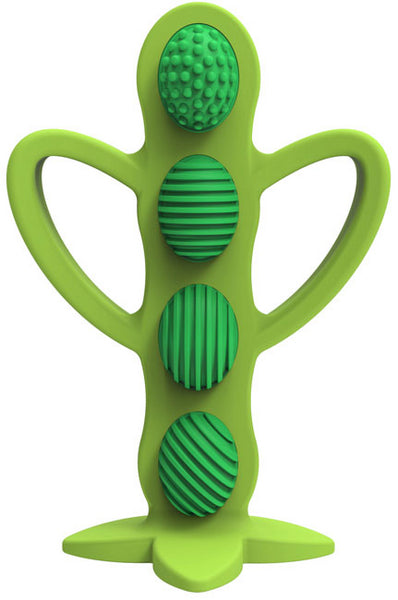 Dr. Brown’s Peapod Teether and Training Toothbrush, Soft and Safe for Baby Gums and First Teeth