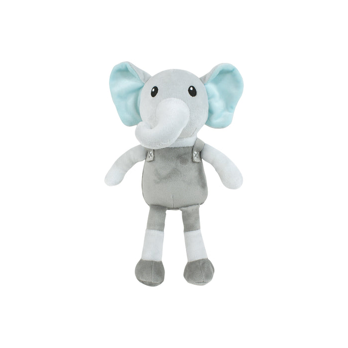 Hudson Baby Plush Bathrobe and Toy Set, Dreamy Elephant Boy, One Size
