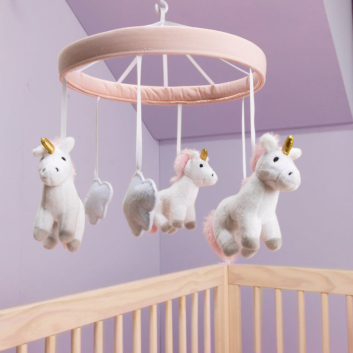 Sammy & Lou Unicorn Musical Crib Baby Mobile