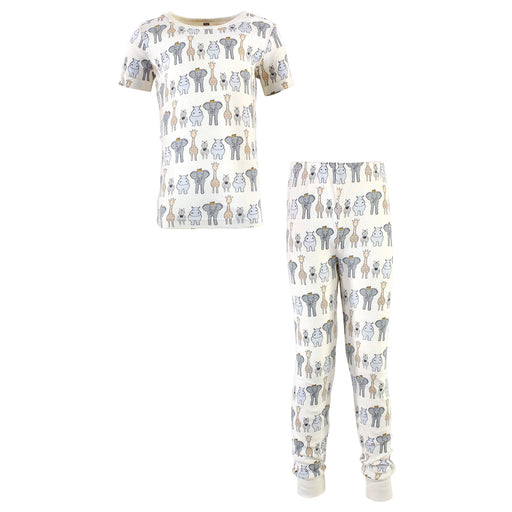 Hudson Baby - Boy Cotton Pajama Set, Royal Safari