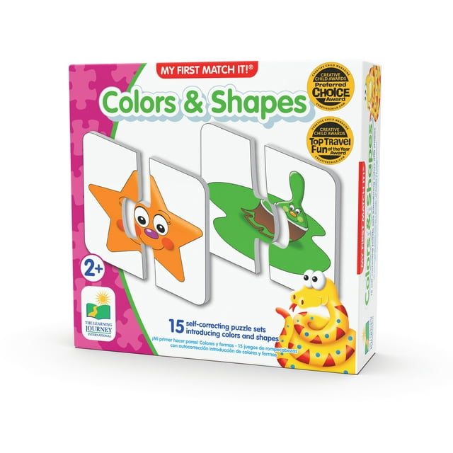The Learning Journey's My First Match It! Colors & Shapes Game