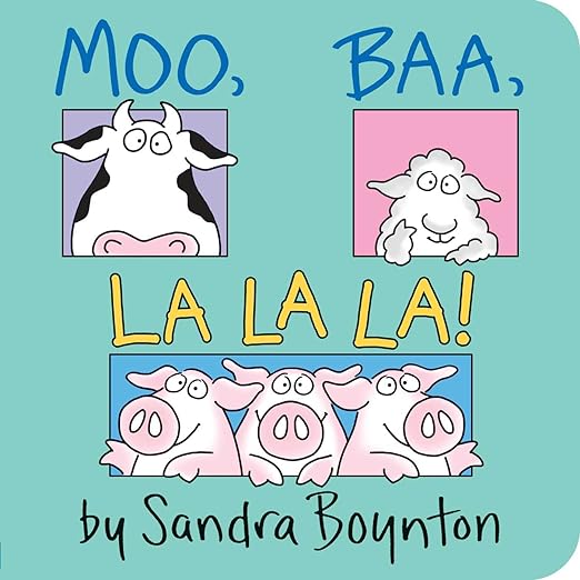 Moo, Baa, La La La! Board book