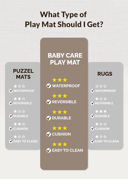 BABYCARE Baby Play Mat - Twig & Maze