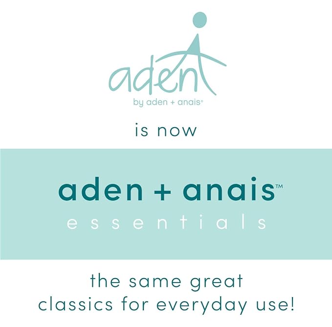 aden + anais Essentials Cotton Muslin Swaddle Blanket - Bear - 4pk