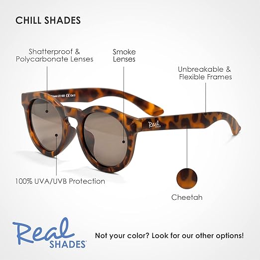 Real Shades Chill Sunglasses in Cheetah