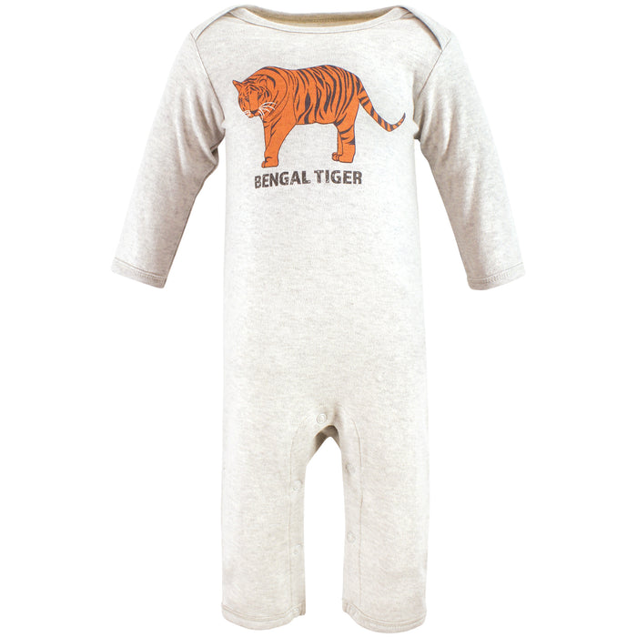Touched by Nature Organic Cotton Coveralls, Endangered Tiger