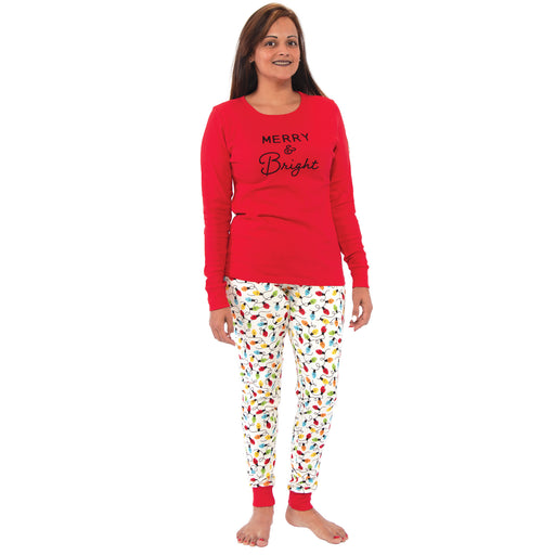 Touched by Nature Womens Holiday Pajamas, Merry and Bright