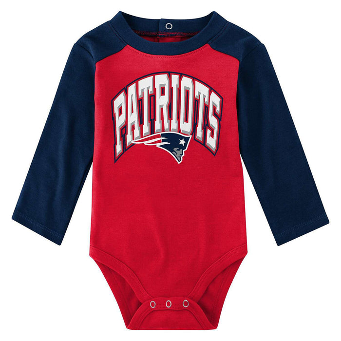 NFL New England Patriots 'Rookie of the Year' Long Sleeve Bodysuit