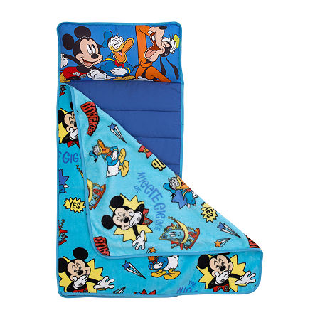 Disney Mickey Mouse Funhouse Crew Donald Duck and Goofy Toddler Nap Mat