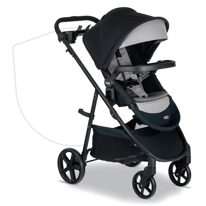 Britax Brook+ Modular Baby Stroller, Graphite Onyx