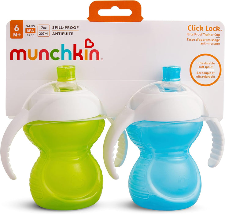 Munchkin Click Lock Bite Proof Soft Spout Trainer Cup