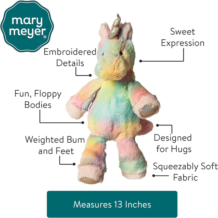 Mary Meyer Marshmallow Zoo Stuffed Animal Soft Toy Fro-Yo Unicorn