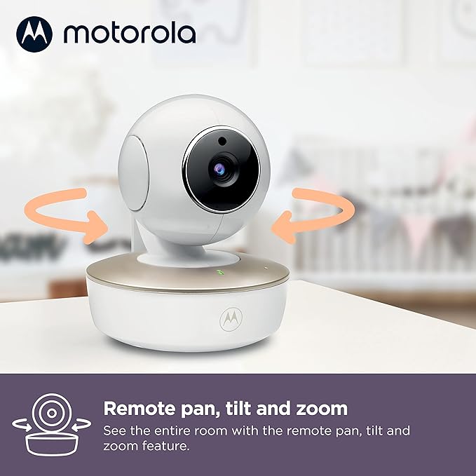 Motorola VM855 Connect 5" Connected Motorized Pan/Tilt 720p Video Baby Monitor