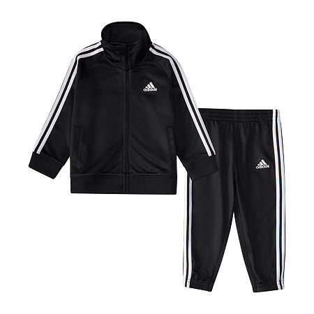 Adidas Tricot Jogger 2 Piece Set in Black