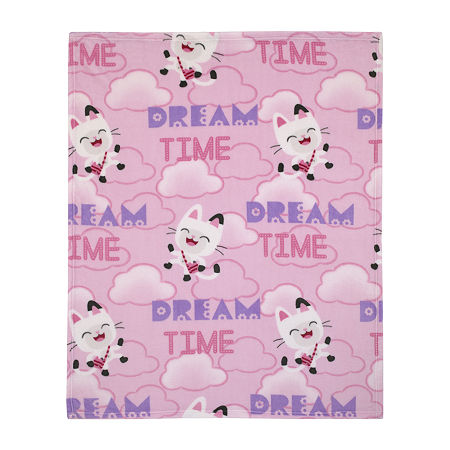 DreamWorks Gabby's Dollhouse Dream It Up  Pandy Paws Toddler Blanket