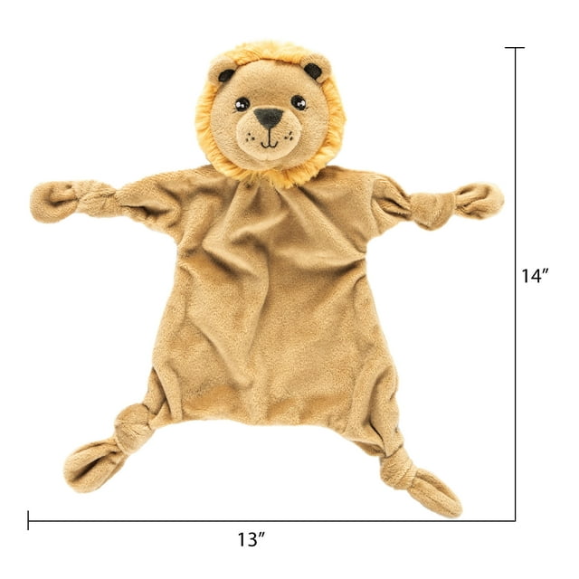 Trend Lab Golden Yellow Lion Infant Security Blanket