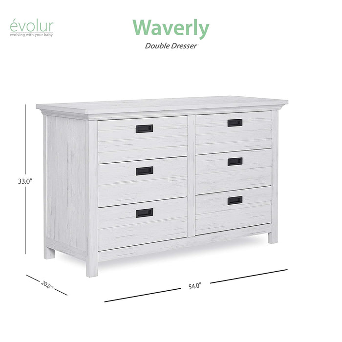 Evolur Waverly Double Dresser