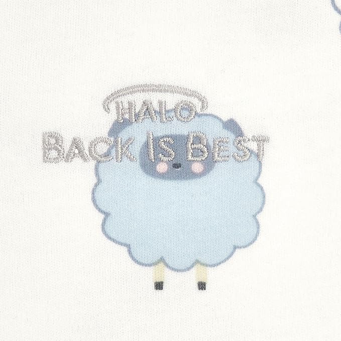 Halo SleepSack Wearable Blanket Cotton Sleepy Sheep Blue